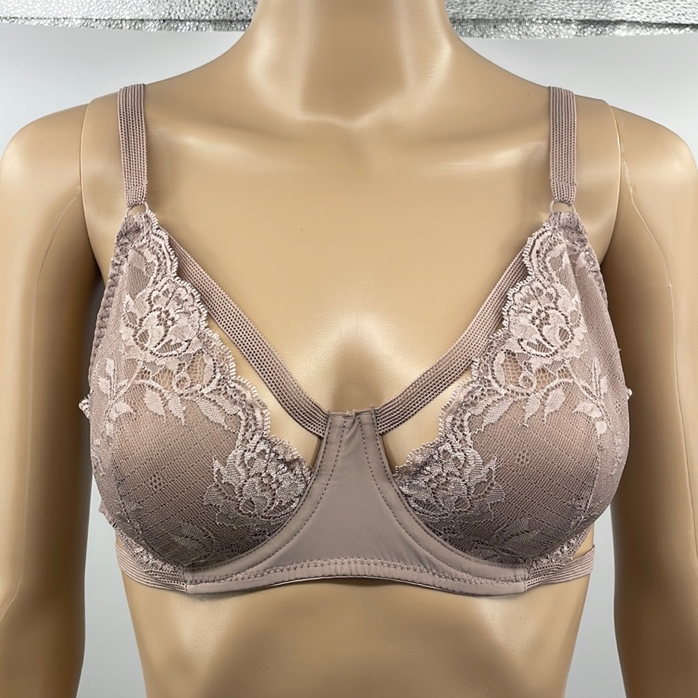 Intimately Free People “Dream of Me” Lace Bra – Taupe Size 34D